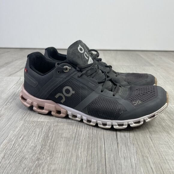 On Cloud Cloudflow Running Shoes Women’s Sz 8 Gray Pink Sneakers Athletic F - Picture 4 of 10